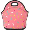 Neopren-Lunchbeutel isolierte süße Lunchbox-Tasche wiederverwendbare wasserdichte kühlere Handtasche für Arbeitsschule Picknick-Dateien E9P0#