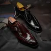 Dress Shoes Party Wedding Men Leather Fashion Casual Simple Outdoor Walking Comfortable Flats Loafers