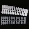 120pcs/bag Matte Press on Tips Soft Full Cover False Nails Oval Almond Sculpted Fake Nail