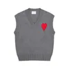 paris mens sweater designer women y2k sweater designer heart classic knitwear sweater mens candy-colored pullover sweater streetwear size S-XL B004