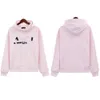 Hoodie Designer Men Women Hoodies الأزواج جاكيت السترة رسائل الرش في تدفق الحبر الطلاء غرافيتي غرافيتي هوديي السترة بحجم سترة S-XL