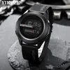 Zegarek na rękę Yikaze Led Digital Watches for Man Stopwatch Tydzień Wodoodporny sport