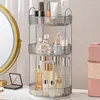 Storage Boxes 360 Rotating Makeup Organizer Large Capacity Multi-Layer Home Desktop Rack Transparent For Living Room/Dressing Table/Bathroom