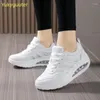 Dansskor kvinna damer modern mjuk yttersula jazz sneakers mesh andningsbar lätt kvinnlig dans fitness sport