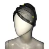 Diamonds scintillanti cappello a turbante a turbante Diamond Head Wraps Headband Weadcarf Y2K Rave Festival Club Club Wrap per donne 240416