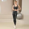 Designer Active Sets Tie alla moda tinti tinti Gafu Womens Sports Bra Stretti vestiti di fitness 2023 Nuovo set di yoga