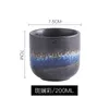 Cups Saucers 200ML Cute Creative Japanese Crude Pottery Milk Cup Flame Kiln Ceramic Mugs Coffee Afternoon Tea Tazas Originales