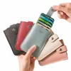 Woman Man Busin Card Case per borsetta per le carte bancarie Slim Coin Worthet con Pullout PU in pelle PUI Portali portatili portatili per sacchetti di carta F7SI#