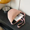 Torby na zewnątrz panie sztrutowe crossbody solidne kolory worka w torbie podróżnej