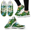 Chaussures décontractées Instantarts Blue Morpho Sneakers féminins Boho Floral Imprimé confortable Girls Tennis Butterfly Plats gym