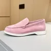 Kid Suede Round Toe Flat Platform Shoes For Children Slip On Lazy Shoes Kids Loafers Summer Walk Zapatos