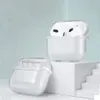 W przypadku Airpods Pro 2 Airpod Słuchawki 3 Solidny silikonowy ochronne pokrycie słuchawkowe Apple bezprzewodowe ładowanie pudełka wstrząsowe