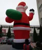 10/26/40 feet high large Inflatable Santa Claus advertising big old man inflatables with LED light For Chrismas Day toys included blower