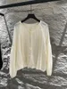여자 블라우스 2024 패션 긴팔 섹시 캐주얼 주름 셔츠 0223