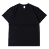 남자 티셔츠 230g 100% 순수면 기본 티셔츠 여름 패션 짧은 슬리브 o-neck 단순한 탑 유니슬 내구성과 편안한 풀링 H240416
