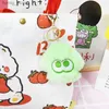 Chaveiros de pelúcia com tinta de tinturas de tinta Anime Anime Orange Red Inkling Kawaii Animal Backpack Pingente macio de desenho animado de desenho animado Doll Kid Presente Y240415