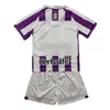 23 24 Real Valladolid Kids Kit Soccer Jerseys WEISSMAN OSCAR PLANO LEON D. TORRES I. SANCHEZ MONCHU ESCUDERO MORO Home Away 3rd Football Shirts