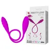 Pretty Love 7 Hızlı Silikon Süper Çift Vibratör, Snaky Co-Vibe şarj edilebilir, klitoral stimülatör seks oyuncakları kadınlar için y19061103