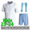 23 24 Daby Soccer Jerseys Kids Kit Home 2023 2024 Aston Villas Shirt Training Away Fans PlayerバージョンKamara Camisetas Mings McGinn Watkins Maillot Foot