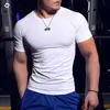 T-shirt pour hommes Muscles de gym de gymnase de haute qualité