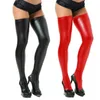 Calzini sexy Fucice Wetlook Wetlook Sexy High Stocks Night Club Womens Club Shiny Color Sold Over Knee Socks Hosiery Partywear 240416