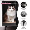 Cat Carriers Crates Houses Redlife Cat Hidden Litter Box Enclosure Furniture Storae Cabinet w/ Cat Scratcher Wooden House Side End Table Pet Crate House L49