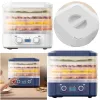 Dehydrators 5Layer Vegetable Meat Dehydrator 48 Hours Long Lasting Small Food Air Dryer Temperature Adjustable for Fruits Veggies Meats