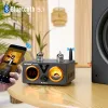 Versterker Aiyima Audio T9 Pro Stereo Vacuümbuisversterker Bluetooth 5.1 QCC3031 APTX USB DAC Coax Opt Hifi Home Digital AMP VU Meter 100W