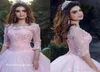2019 Adorable Pink Quinceanera Dress Princess Puffy Ball Gown Lace Sweet 16 Ages Long Girls Prom Party Pageant Gown Plus Size Cust9207390