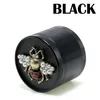 4 couches 63 mm Animal Tobacco Grinder papillon grenouille en aluminium en alliage en métal Herbe accessoires fumeurs