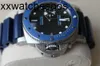 Top designer watch Paneraisiss Watch Mechanical 1209 PAM01209 Diving Azzuro Ed.Papier 42 mm!Wow !! b7qy