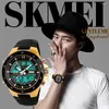 Montre-bracelets SKMEI 1016 Quartz numérique Watch For Men Stopwatch Double Time Display Sports Mens Renogio Masculino étanche