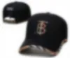 فاخرة بيسبول كاب مصممة قبعة قبعة كاسويت لوكس للجنسين رسالة ب مُجهزة الرجال غبار الأزياء