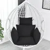 Kussen vaste kleur balkon swing mand stoel buiten afneembare patio tuin lounge stoel s woondecor