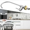 Kitchen Faucets G1/2 Gooseneck Water Purifier Faucet Reverse Osmosis Drinking Filter Black Direct Accessories