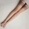 Chaussettes sexy ultra-minces voir à travers les bas de soie pole danse sexy lingerie féminine chauves