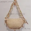 トートズ2023春/夏新しい汎用性Zhen Zhuhai Luocao Woven Bag Handheld Bag Woven Bage Vacate Womens Bag Tide T240416