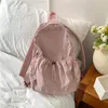 Sacs d'école Iskybob DrawString extérieur sac à dos léger à sac à dos de mode en nylon avec fermeture éclair à grande capacité Trav