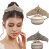 Neue Wasserdurchamd Krone Braut einfache Wald Hochzeit Kopfbedeckung Princ Birthday Party Crown Accories Z4tf#