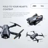 Drones Mini4 Z908 Pro Drone 4K Hélicoptère professionnel Quadcoptère FPV RC Dron Aerial Photography Évitement Hélicoptère avec lunettes VR 240416