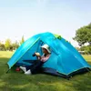 Desert Fox 3 Person Family Tent Camping Triple Backpack Hiking Tents Seasons Aluminum Pole Outdoor Travelling Climbing 240416