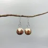 Dangle Ohrringe kreative getrocknete Blumenpflanze Frauen Persönlichkeit Design Vintage ethnischer Kiefernkegel Eichel Bodhi Unregelmäßiger Ohrring Großhandel