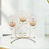 Candle Holders Elegant Decorative Candlestick Home Decoration Ornament Dining Table Centerpiece Luxury Tealight Candelabra For Banquet Shelf