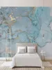 Customized Tapete für Wände Custom Po Wallpaper 3D Stereo Blue Marmor Tape Paper Wandbilder Papel de Parde4846289