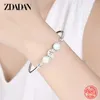 Zdadan 925 Sterling Silver Jade Armband för kvinnor Fashion Jewelry Accessories Gifts 240416