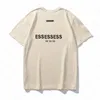 Camiseta essencialsshirt mass camisetas de algodão espesso Versão verão feminino designers tshirt moda tops man.