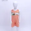 Rompers New Boutique Baby Boys Clothes Smock Romper Hand Motorcycle Embroidery Infant Clothes Beautiful Lattice Jumpsuit 0-3T For Boy L410