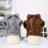 Dog Apparel Lamb Fleece Warm Jacket Fur Collar Vest Clothes For Small Dogs Chihuahua Yorkie Coat Pug Costume Chien