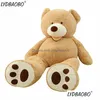 Animais de pelúcia de pelúcia 1pc 100 cm de skrechingsing brinquedo grande tamanho americano nt Teddy Coat Factory Preço de aniversário dos namorados para gir dhhda