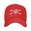 Ball Caps Jolly Roger Skull Cross Bones Pirate Flag Baseball Cap Sun Protection Men Women's Adjustable Dad Hat Spring Snapback